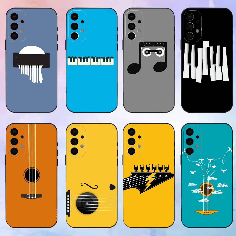 Musical Instrument Quotes - Funda Minimalista para Teléfono con Diseño