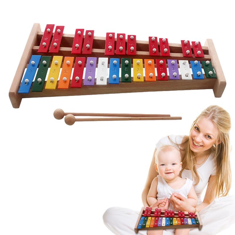 Musical Instrument Xylophone - Xilófono de 27 notas, campana de