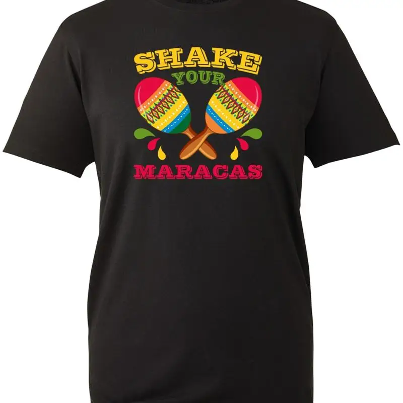 Musical Instrument Quotes - Camiseta Shake Your Maracas, divertida, con