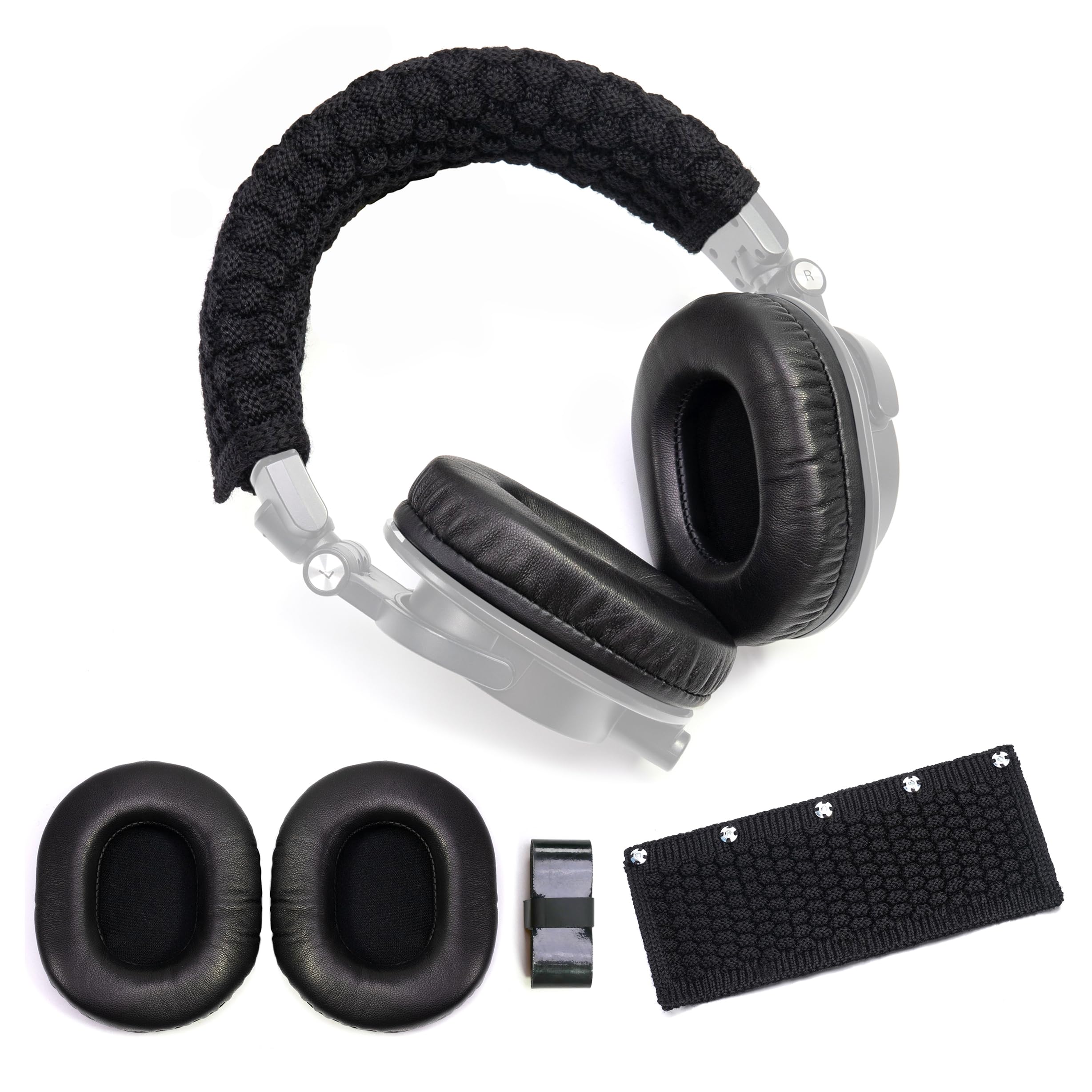 Audio Technica Headphone Ath-M20X - Almohadillas de piel de cordero para