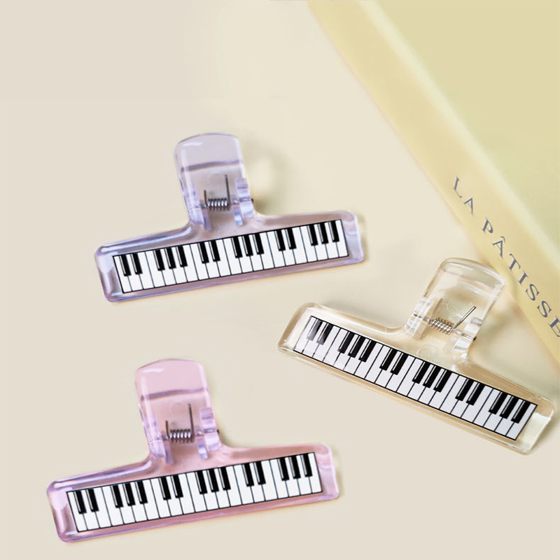 Musical Instruments List - Clip transparente para Piano acrílico, soporte