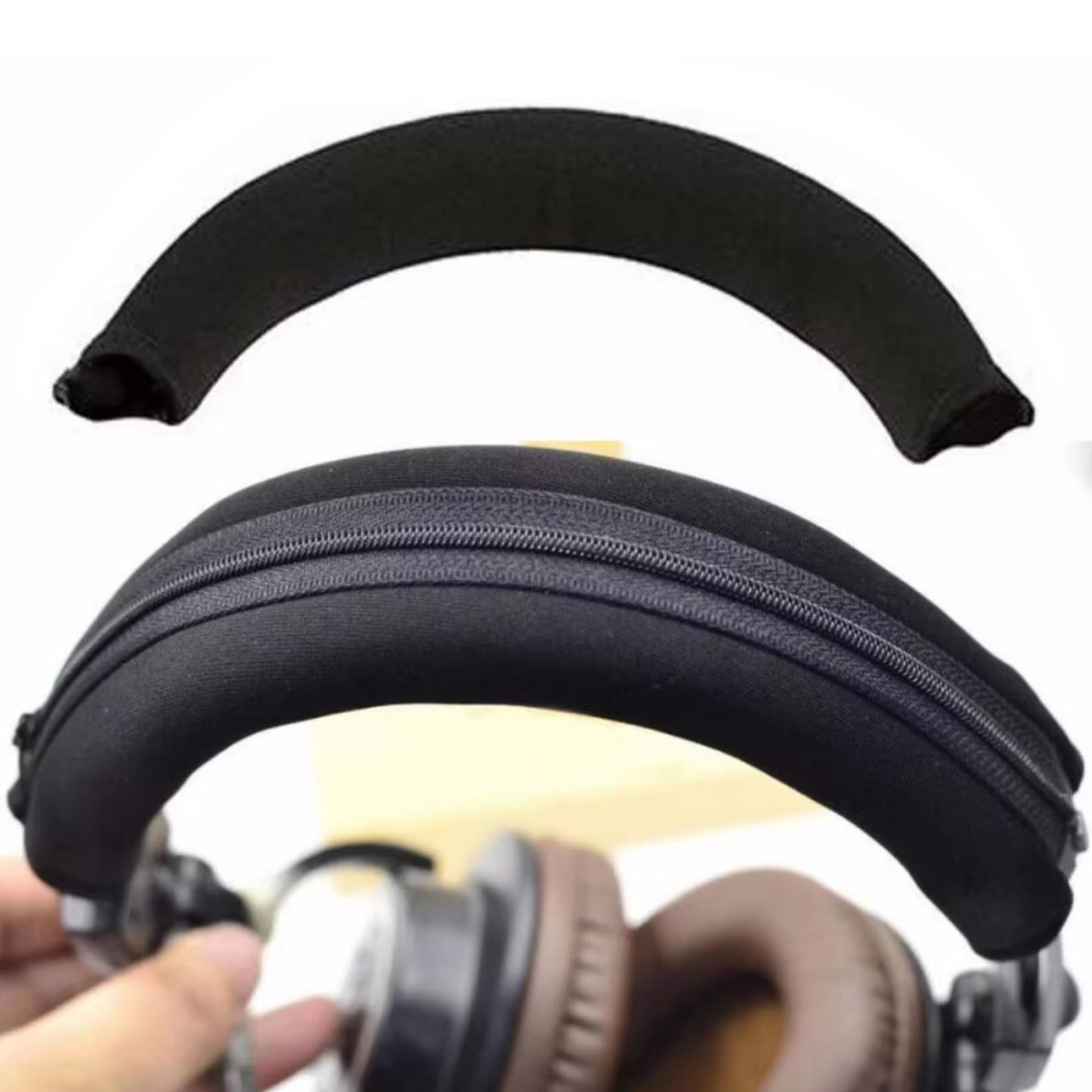Audio Technica Headphone Ath-M20X - Protector de auriculares con cremallera, funda,