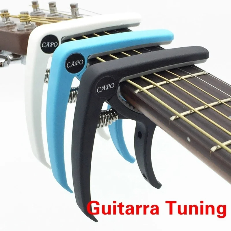 Musical Instrument Names - Cejilla de Guitarra de plástico para