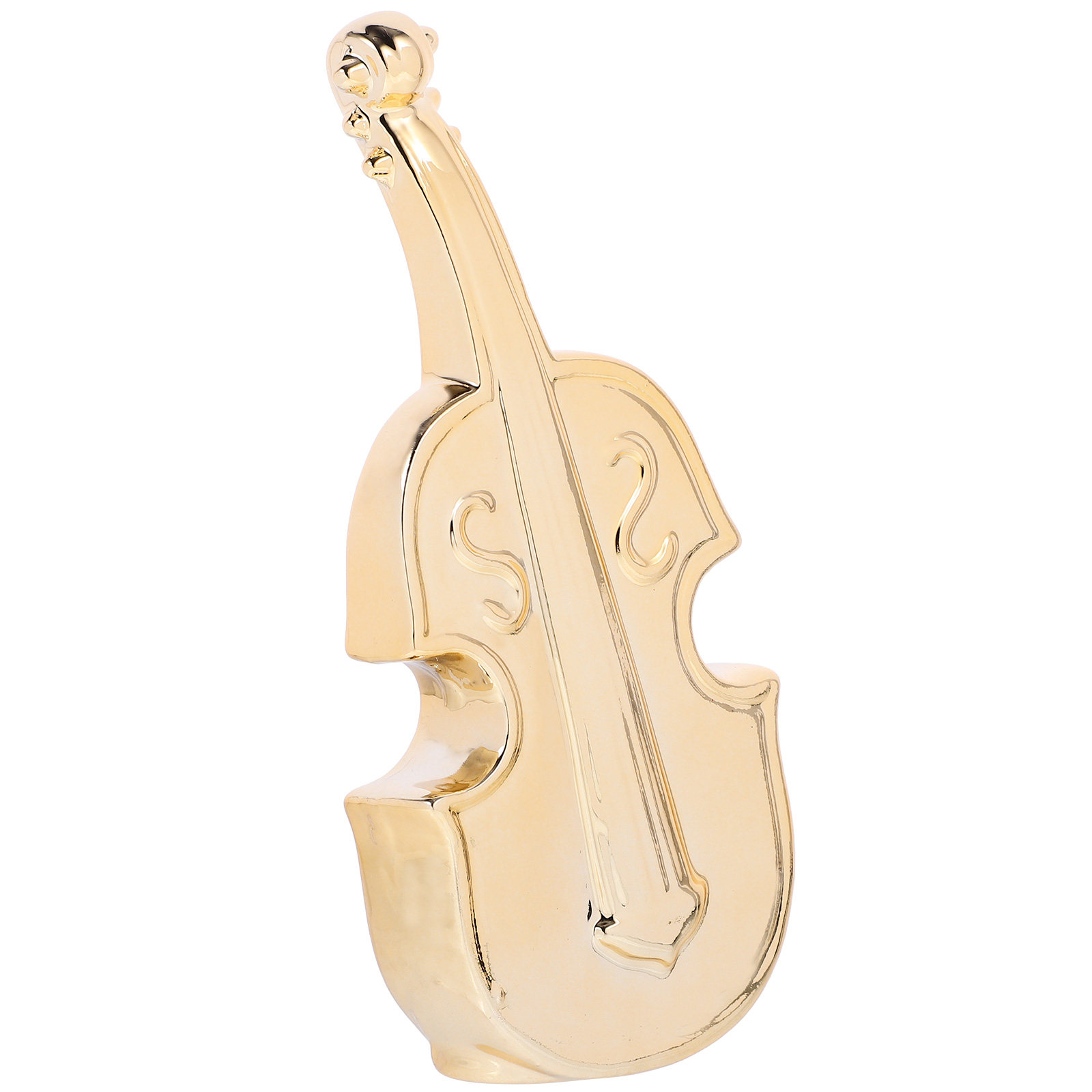Musical Instrument Photo - Decoración de Violonchelo de Cerámica, Adorno