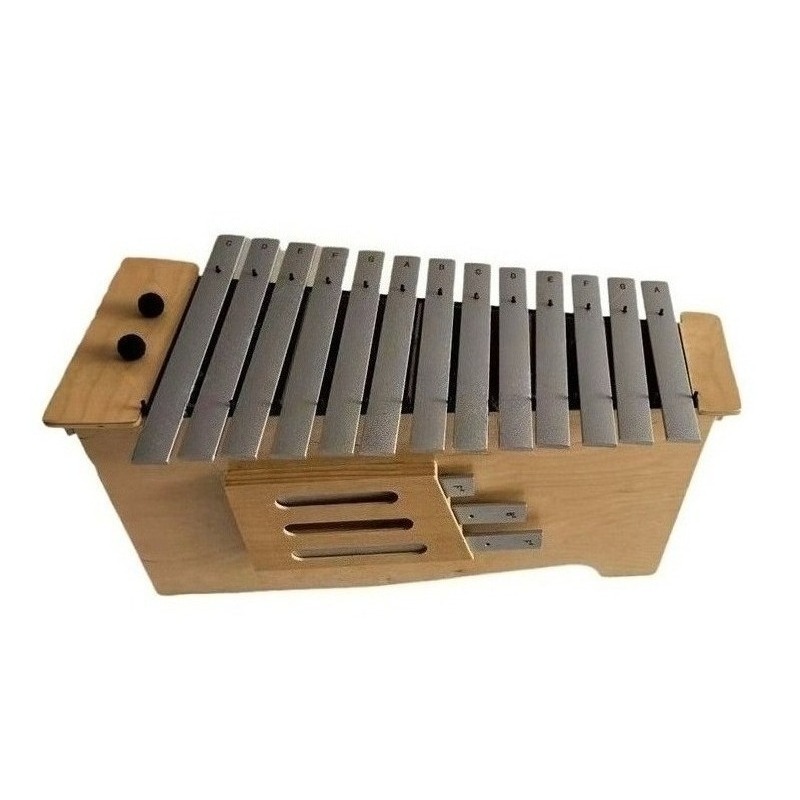 Musical Instrument Xylophone - Xilófono de aluminio de 13 tonos,