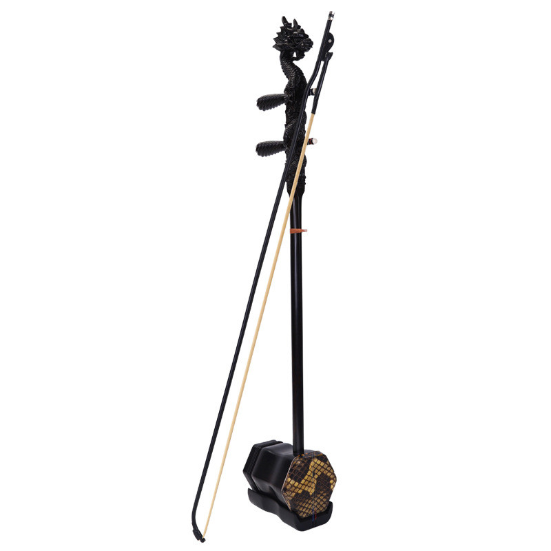 Musical Instrument Manufacturers - Erhu Hexagonal de Ébano de Doble