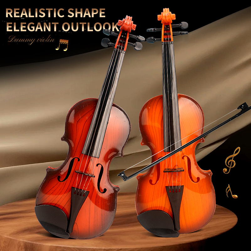 Musical Instrument Veena - Juguetes de violín acústico, cuerda ajustable,
