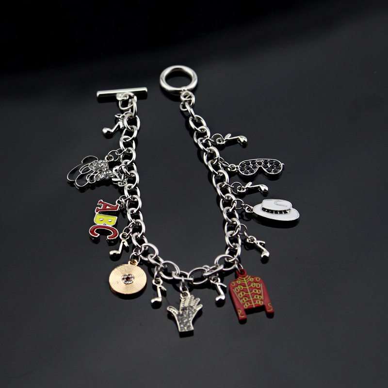 Musical Instrument Jewelry - Pulsera con dijes de música de