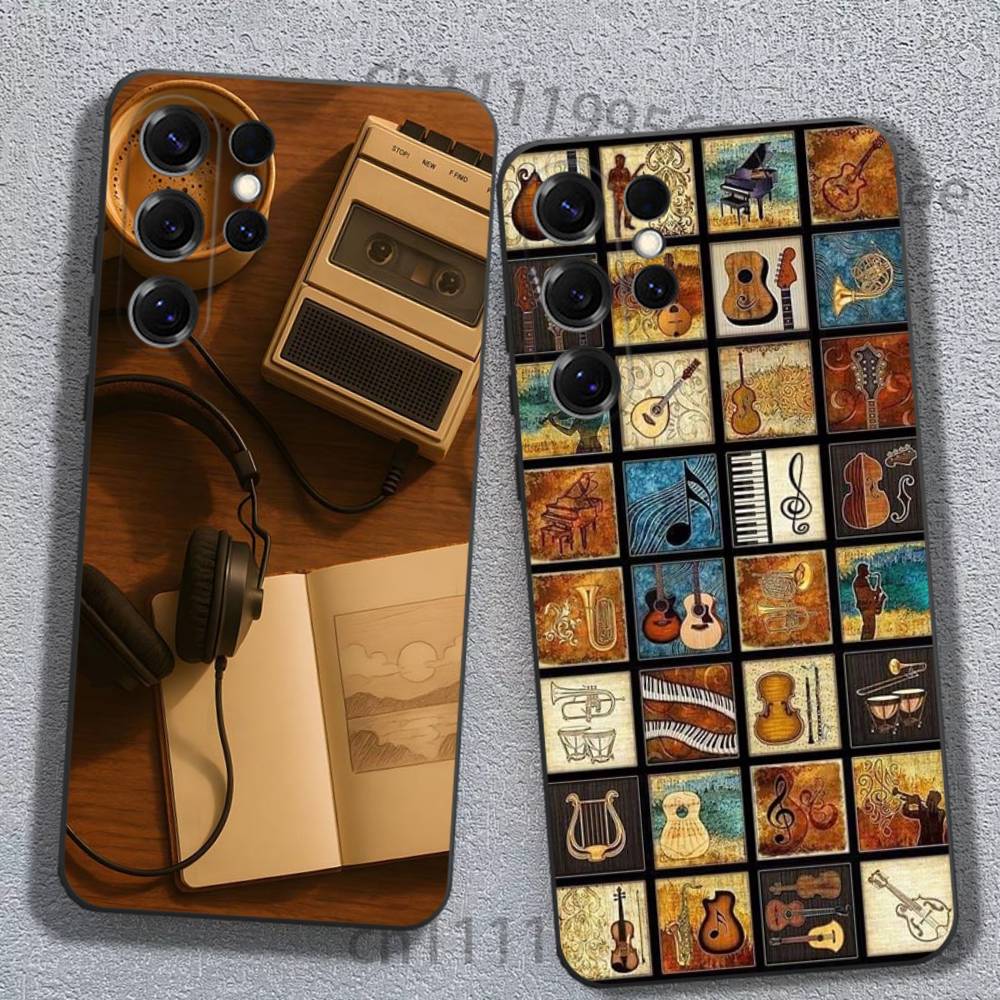 Musical Instrument Quotes - Funda para teléfono con diseño de