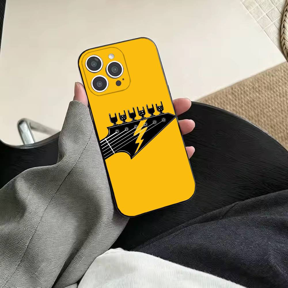 Funda Minimalista para Teléfon - Musical Instrument Quotes reseña y precio