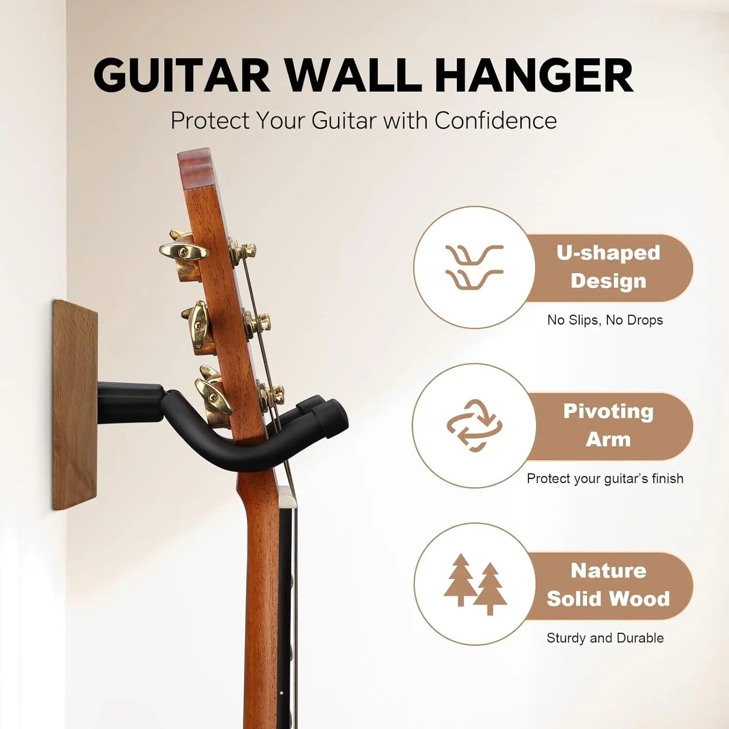 Soporte de pared para guitarra - Musical Instrument Dulcimer reseña y precio