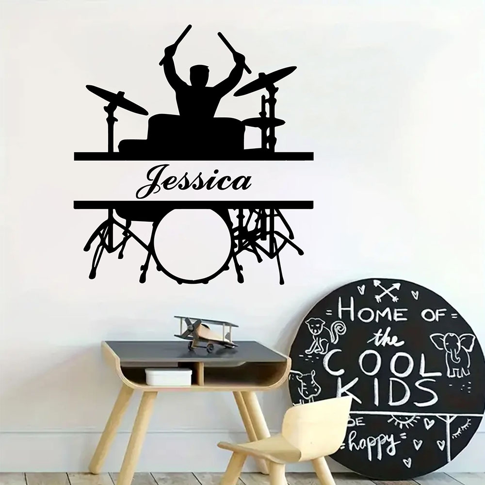 1 unidad de pegatinas de pared - Musical Instrument Names reseña y precio