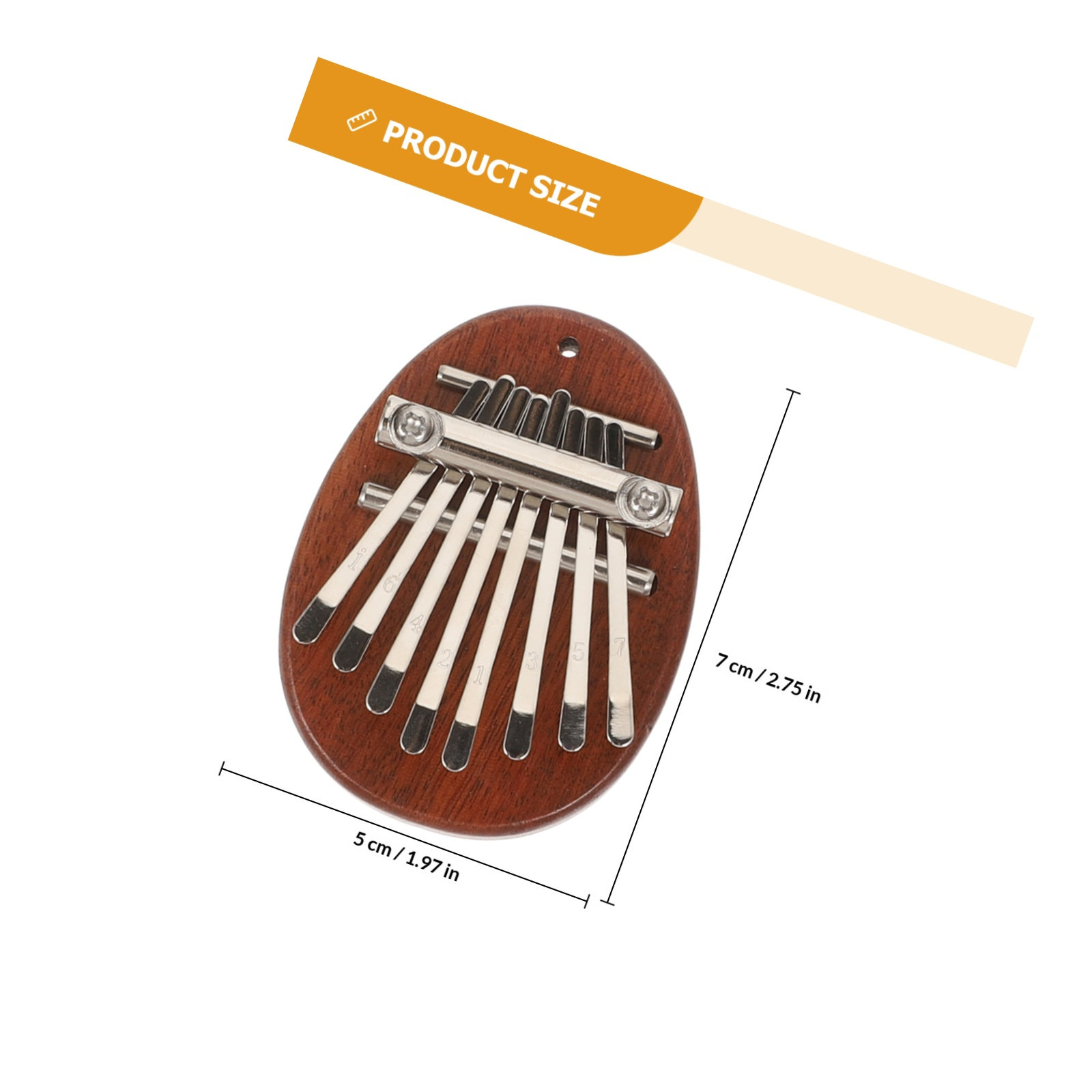 Kalimba de Madera de 8 Teclas, - A Musical Instrument With Keys reseña y precio