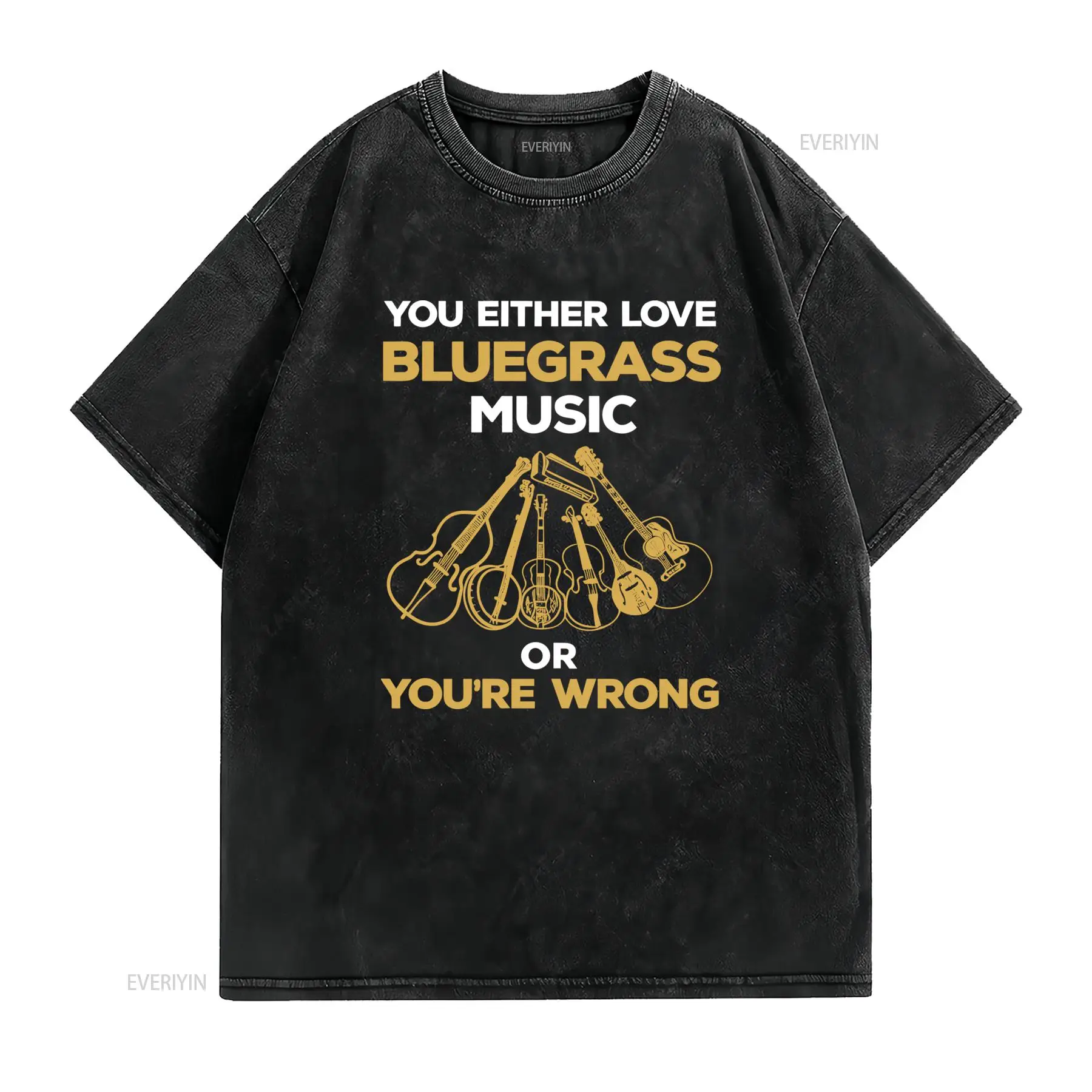 Camiseta informal con estampad - Musical Instrument Quotes reseña y precio