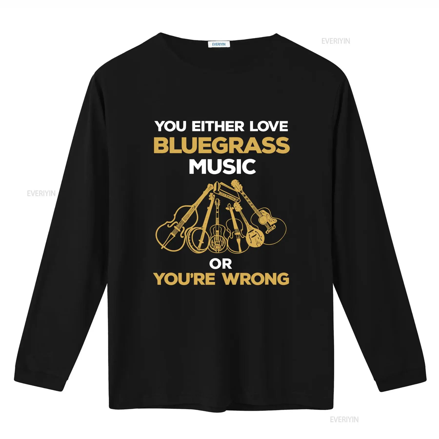 Camiseta informal con estampad - Musical Instrument Quotes reseña y precio