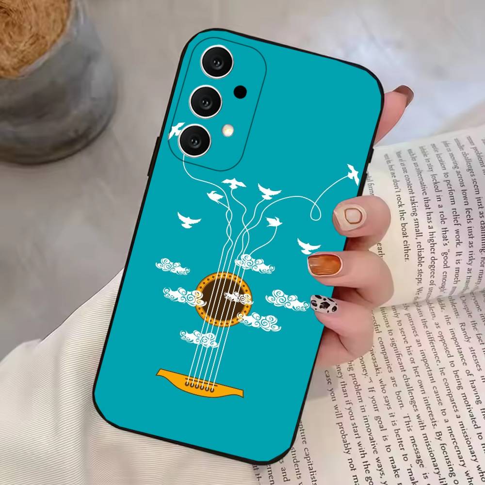 Funda Minimalista para Teléfon - Musical Instrument Quotes reseña y precio