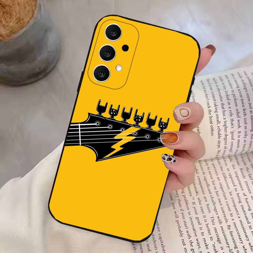 Funda Minimalista para Teléfon - Musical Instrument Quotes reseña y precio