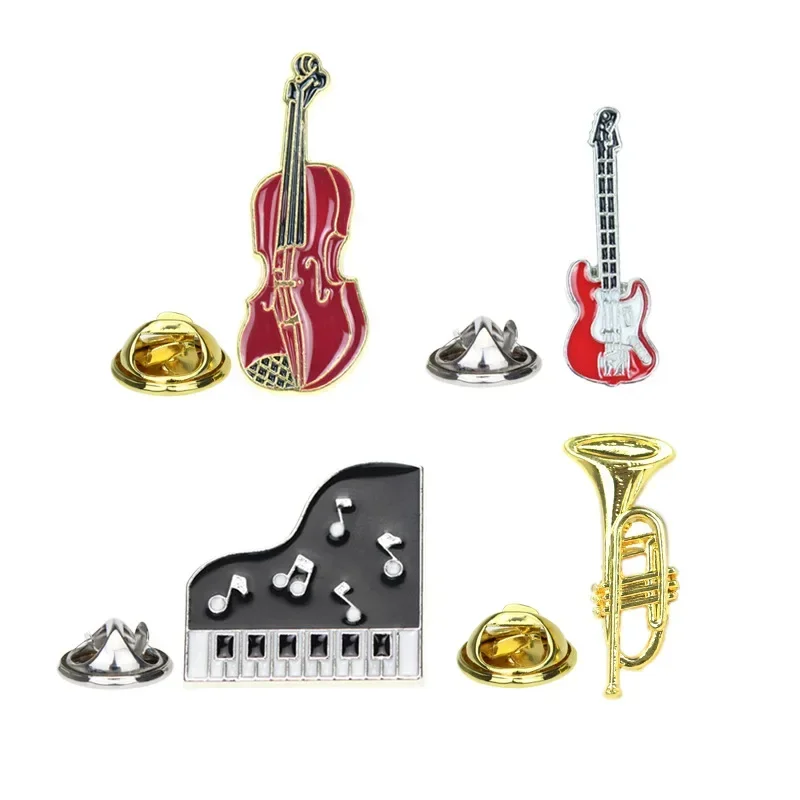 Alfileres esmaltados Retro cre - Musical Instrument Veena reseña y precio