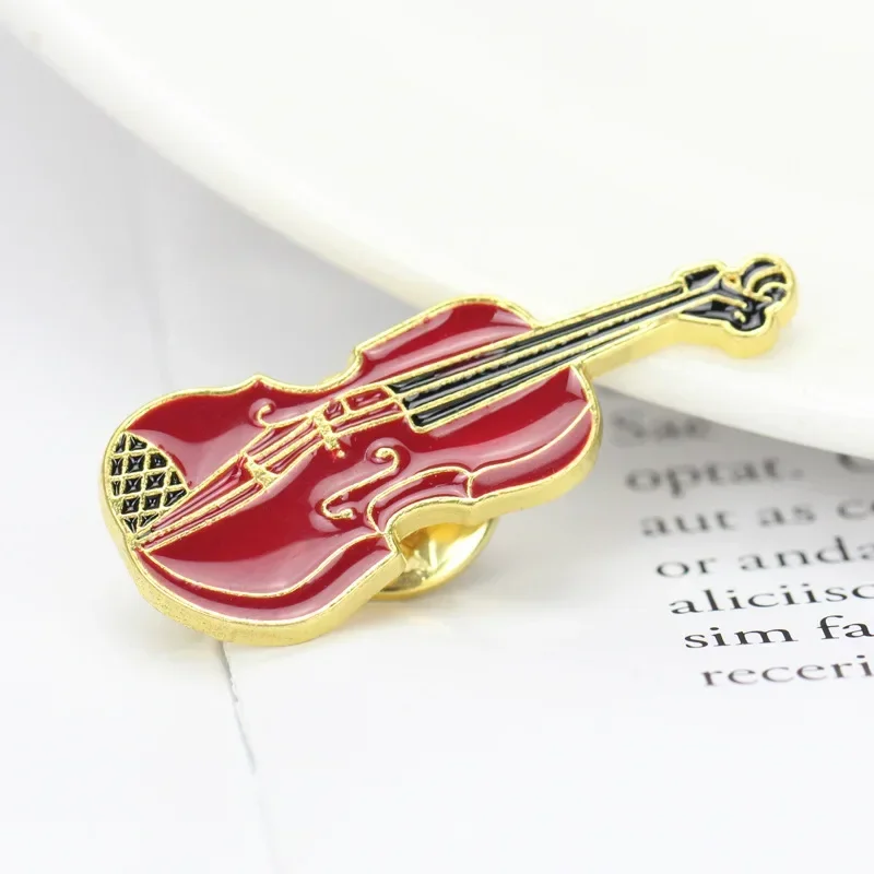 Alfileres esmaltados Retro cre - Musical Instrument Veena reseña y precio