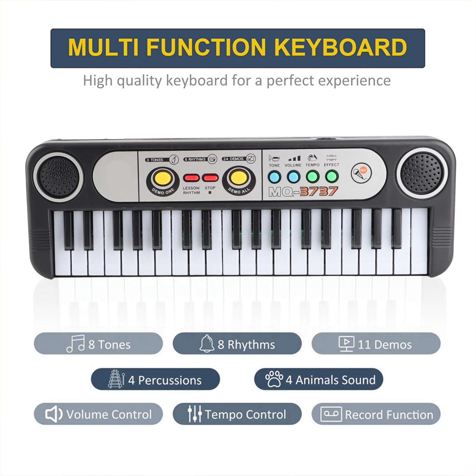 Piano Digital Eléctrico de 37  - Musical Instrument Names reseña y precio