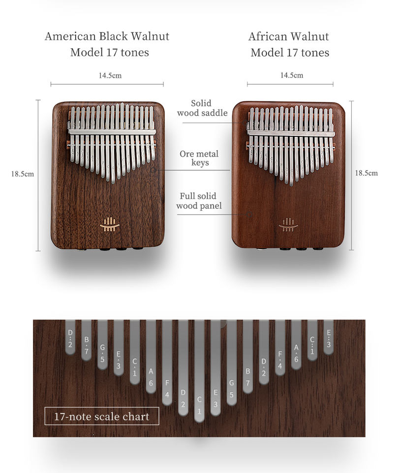 Kalimba Eléctrica A-17 de Noga - Musical Instrument Drum reseña y precio