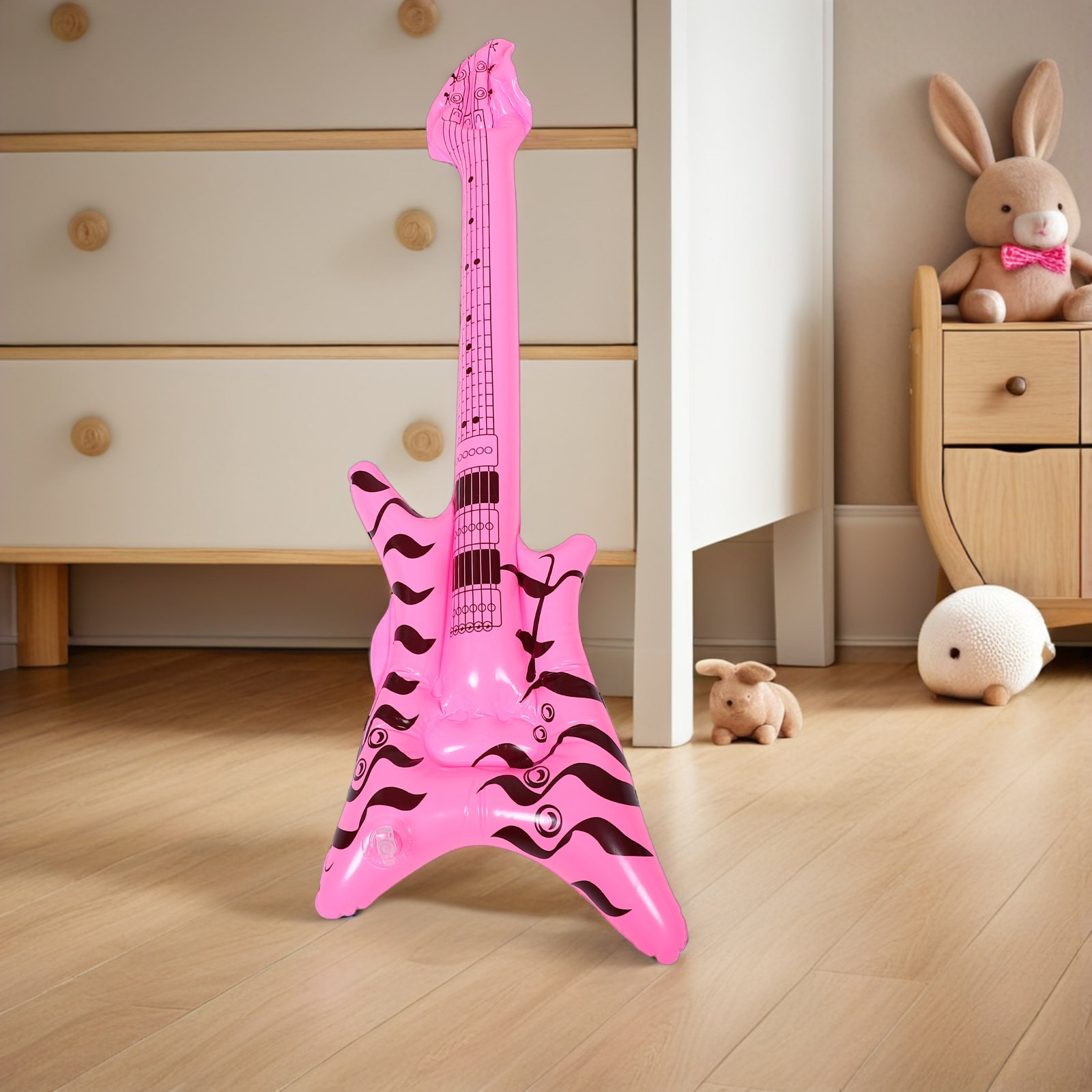 Guitarra Inflable de Rock and  - Musical Instrument You Blow Into reseña y precio