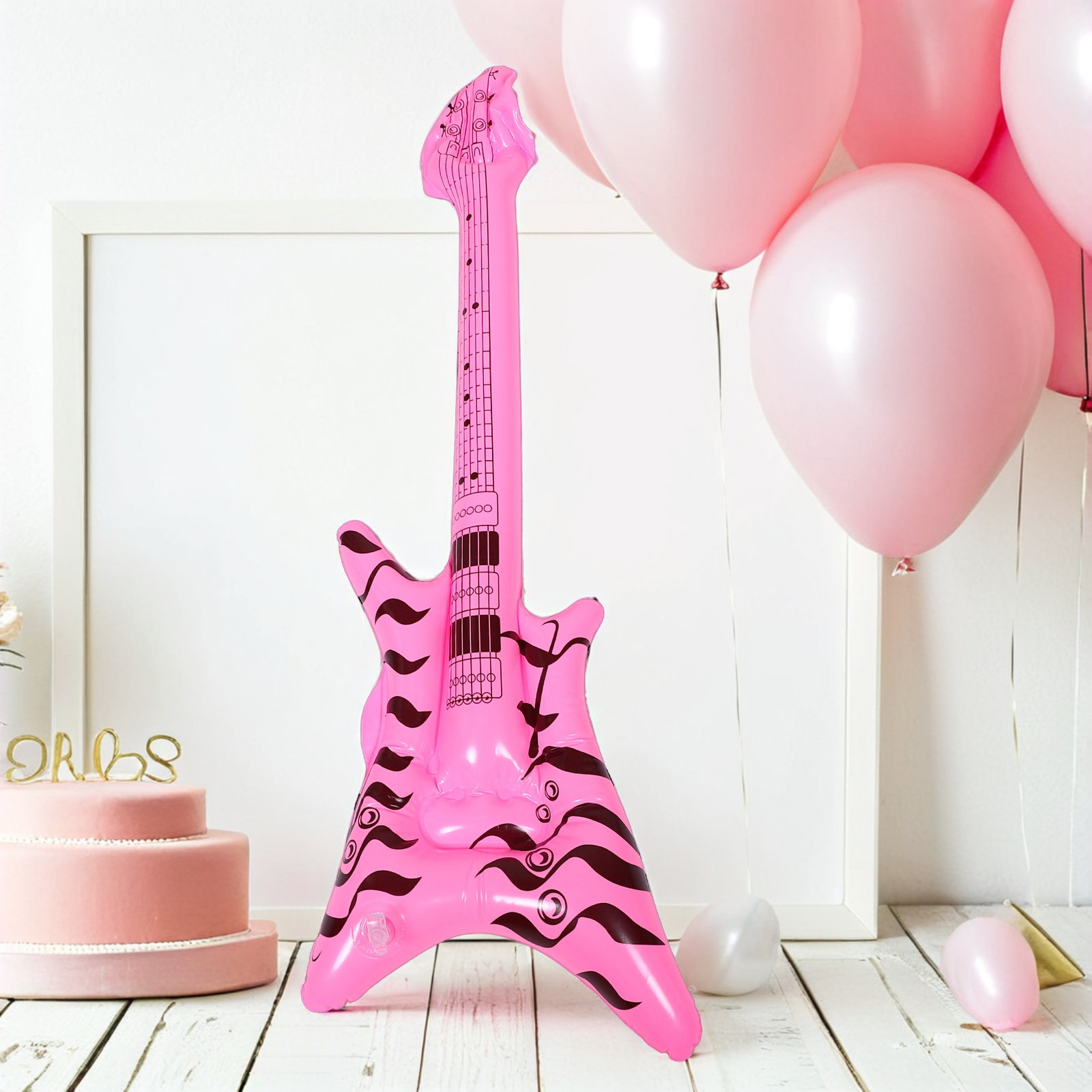 Guitarra Inflable de Rock and  - Musical Instrument You Blow Into reseña y precio