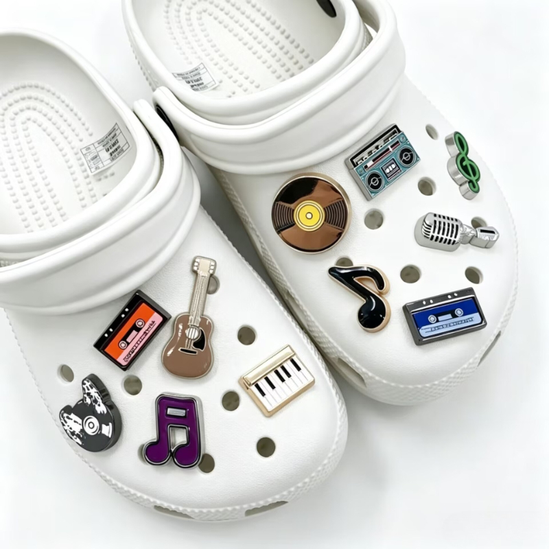 Accesorios 3D para Zapatos con - Musical Instrument Veena reseña y precio