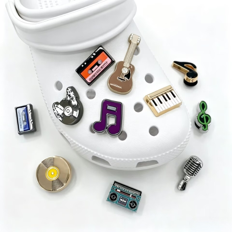 Accesorios 3D para Zapatos con - Musical Instrument Veena reseña y precio