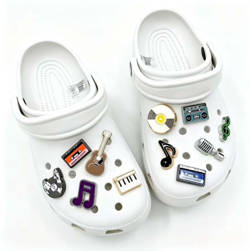 Accesorios 3D para Zapatos con - Musical Instrument Veena reseña y precio