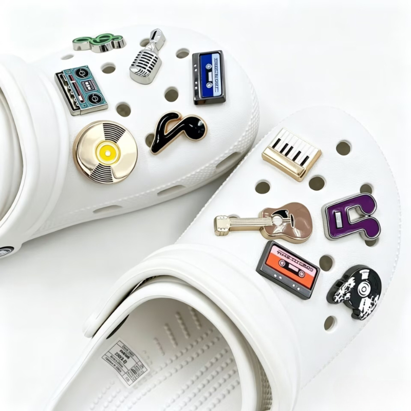 Accesorios 3D para Zapatos con - Musical Instrument Veena reseña y precio
