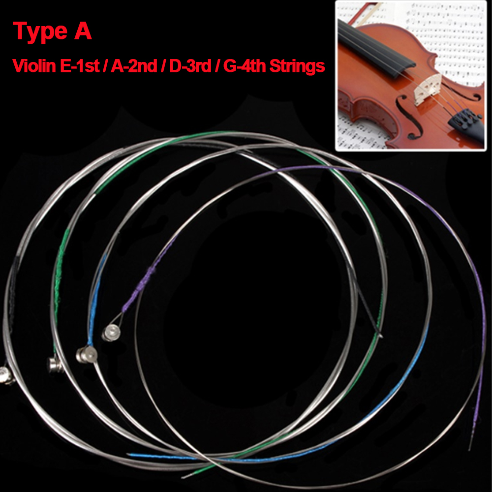 4 unids/set cuerdas de violín  - Musical Instrument Set reseña y precio