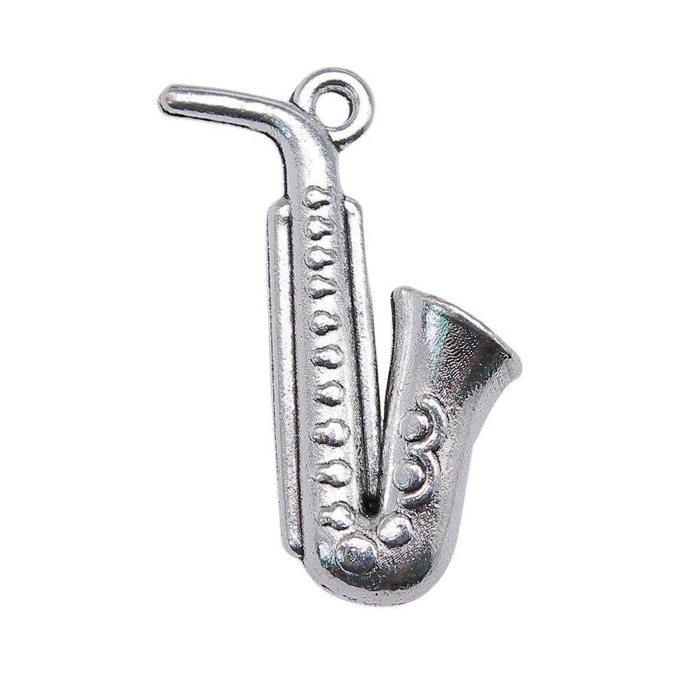 20 piezas de dijes de saxofón  - Musical Instrument Jewelry reseña y precio