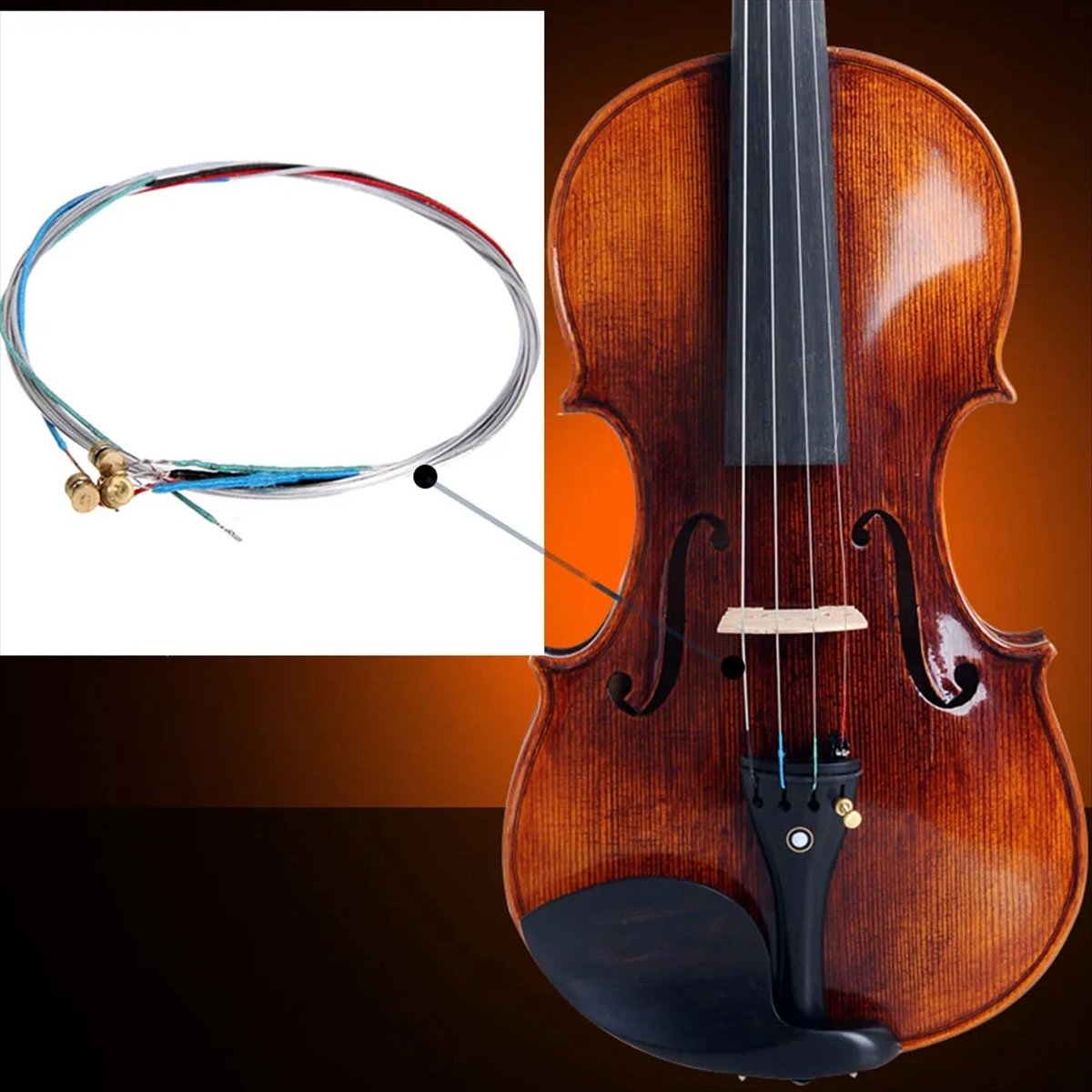 Cuerdas de Violín ABPF 4/4, Ju - Musical Instrument Set reseña y precio