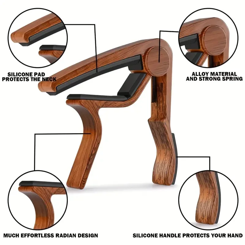 Cejilla de guitarra de aleació - Musical Instrument Dulcimer reseña y precio