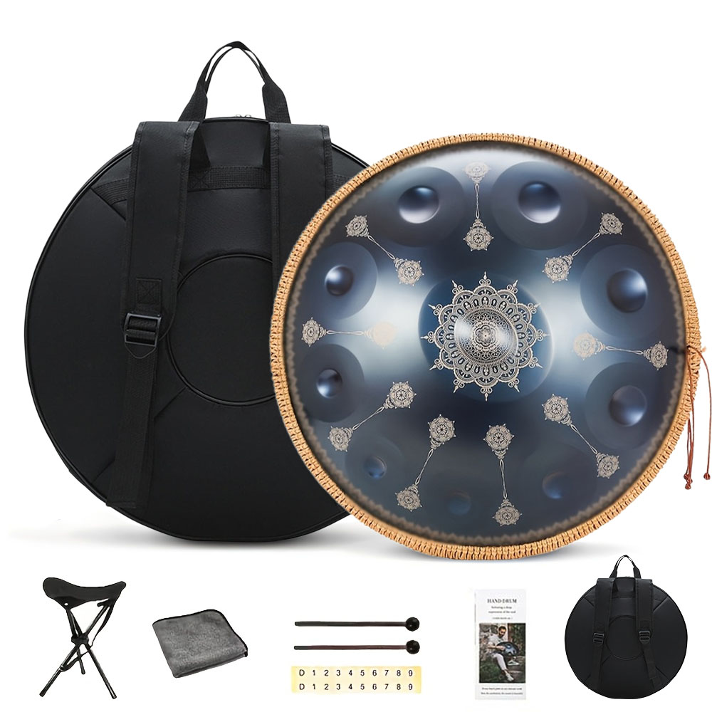 Tambor Handpan de 10 Notas, 22 - Musical Instrument Drum reseña y precio
