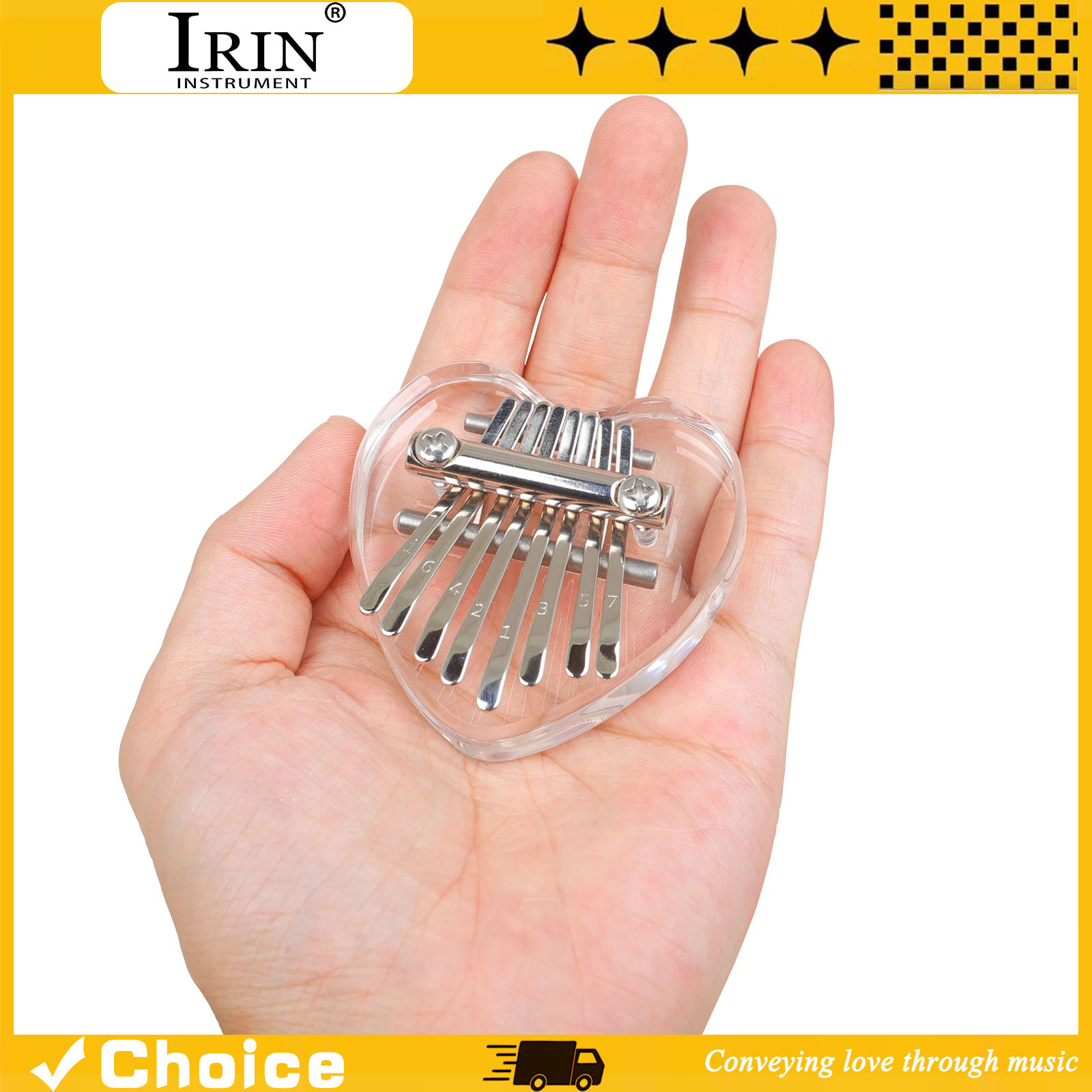 Kalimba de 8 Teclas, Mini Pian - A Musical Instrument With Keys reseña y precio