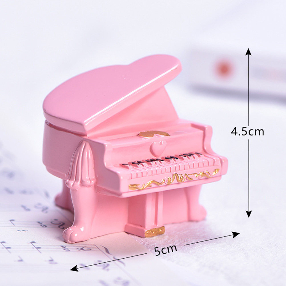 2 Piezas Mini Piano Decorativo - Musical Instrument Photo reseña y precio