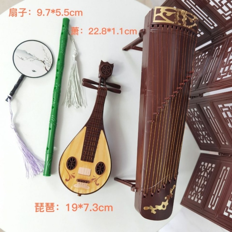Accesorios de muñeca antigua,  - Musical Instrument Xiao reseña y precio