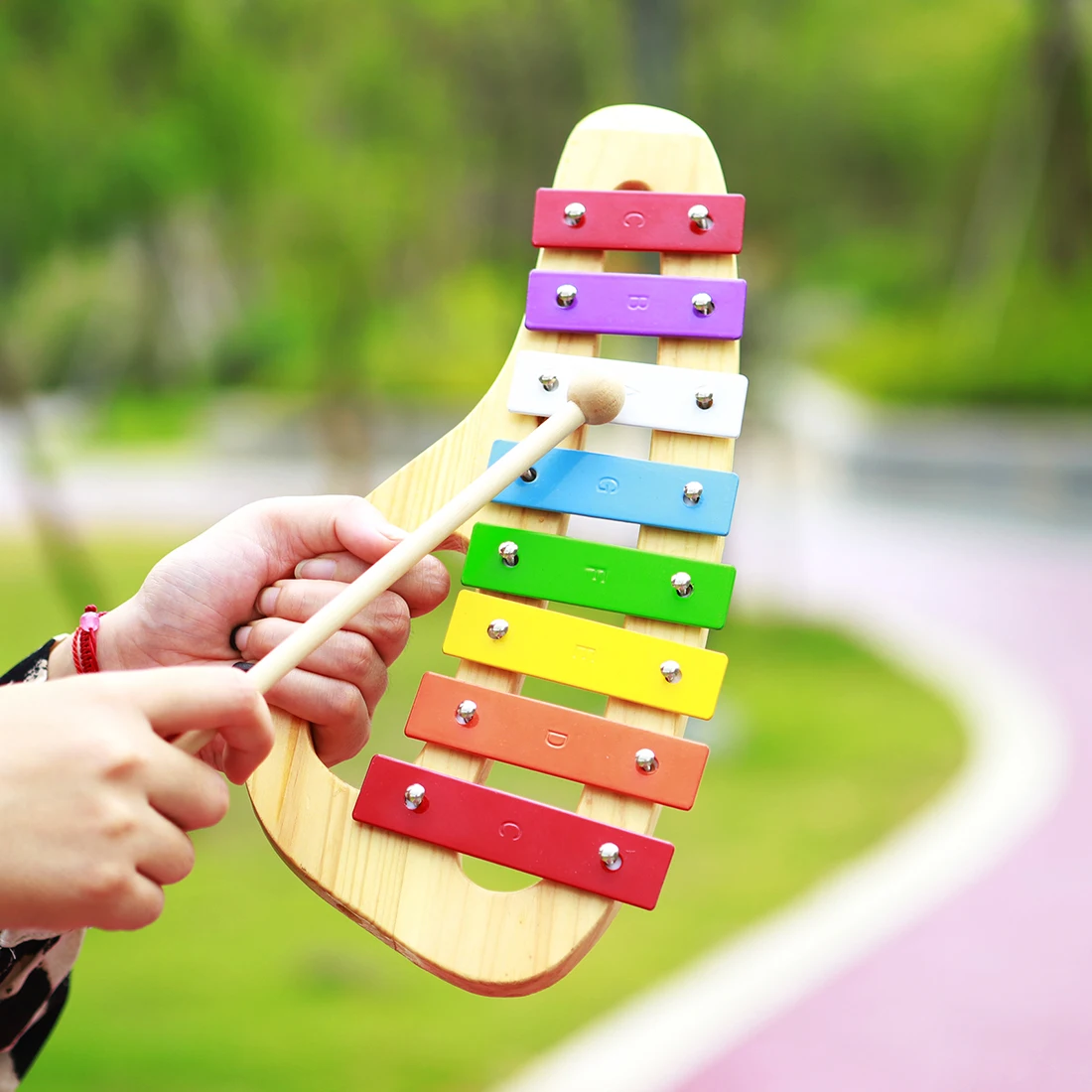 Xilófono Arcoíris de 8 Tonos,  - Musical Instrument Xylophone reseña y precio