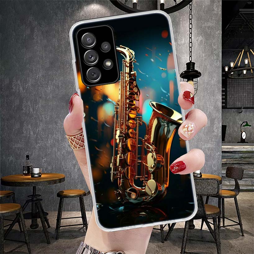 Funda para Teléfono con Diseño - Musical Instrument Quotes reseña y precio