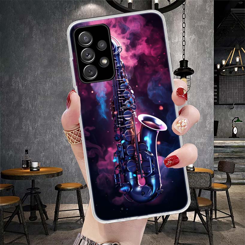 Funda para Teléfono con Diseño - Musical Instrument Quotes reseña y precio
