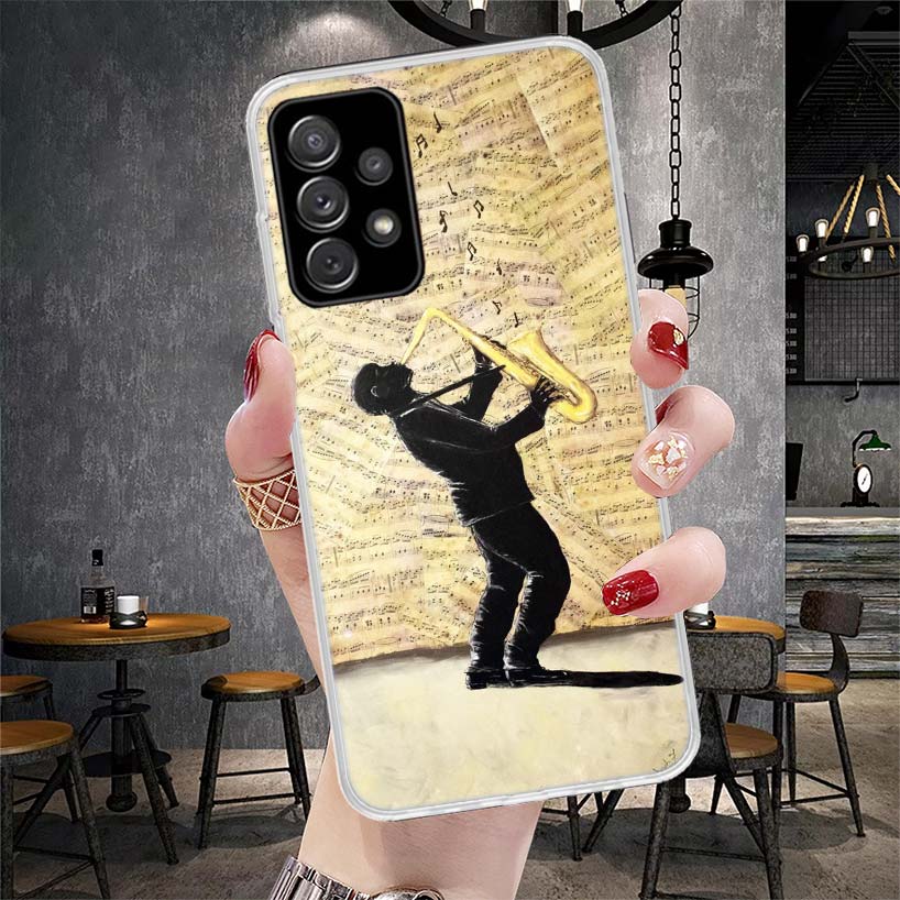 Funda para Teléfono con Diseño - Musical Instrument Quotes reseña y precio