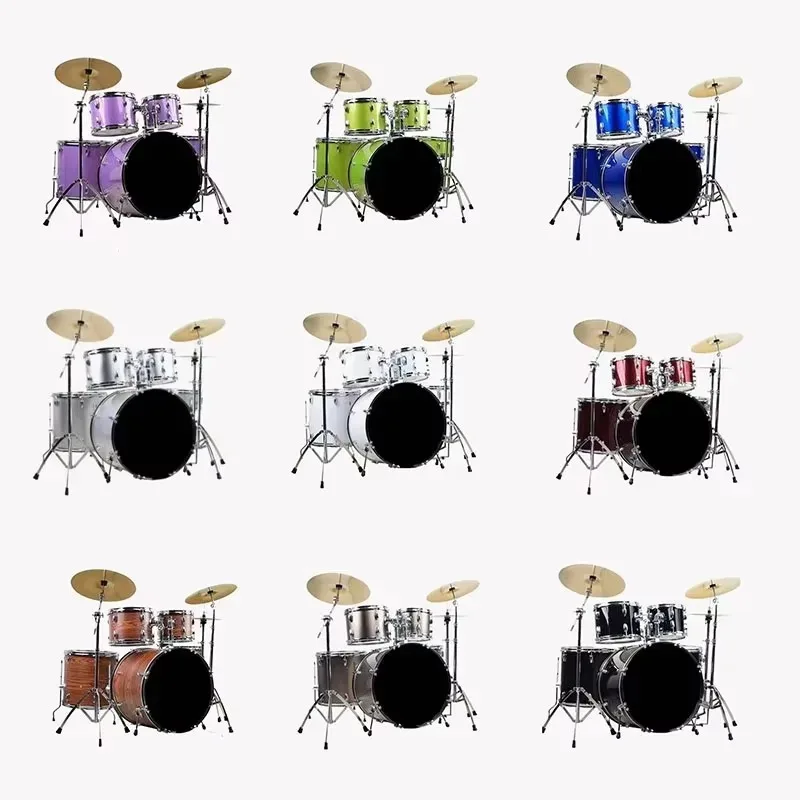 Juego de Batería Aiersi de 5 P - Musical Instrument Drum reseña y precio