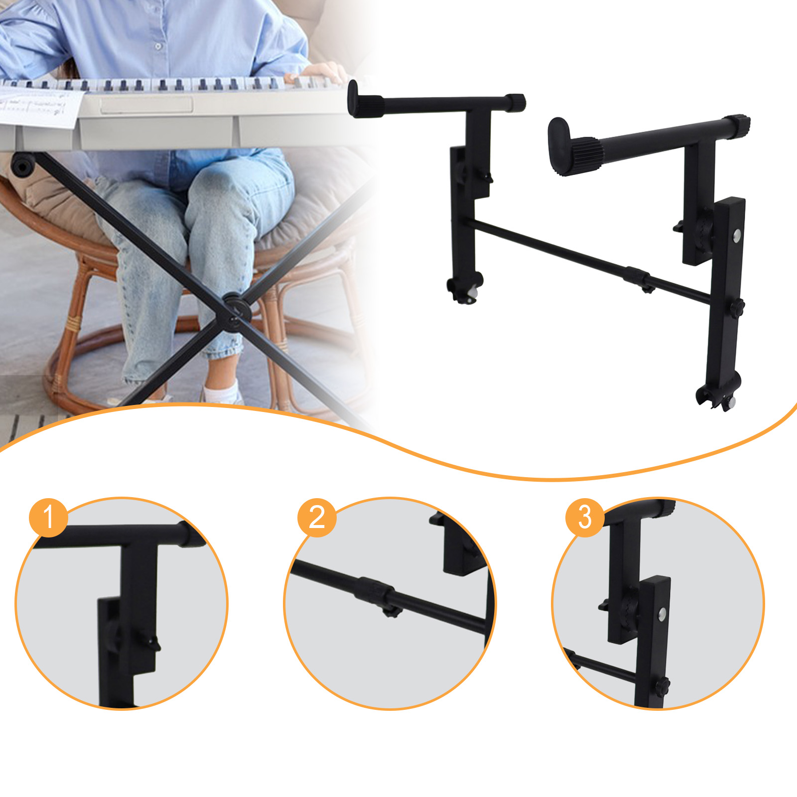 Estante de Metal para Piano el - Musical Instrument Names reseña y precio