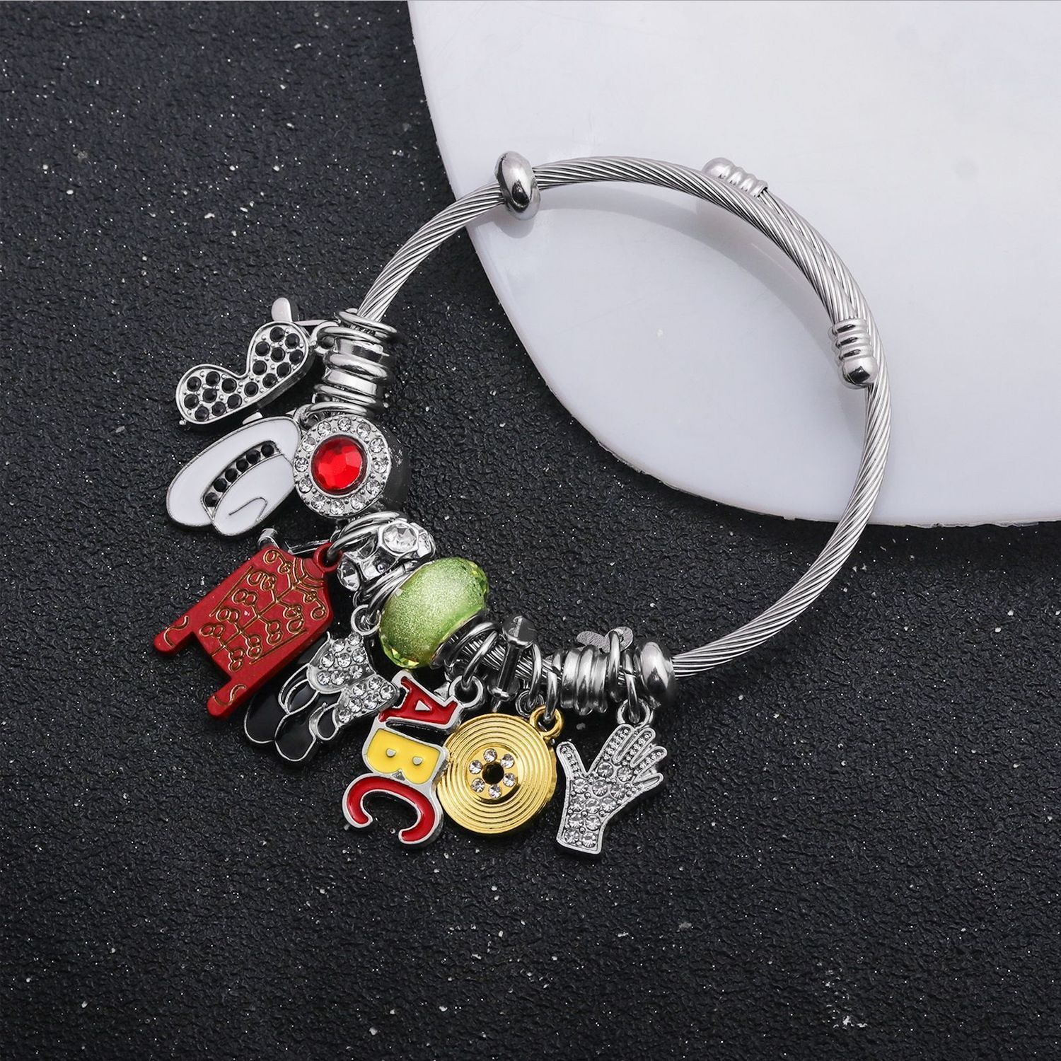 Pulsera con dijes de música de - Musical Instrument Jewelry reseña y precio