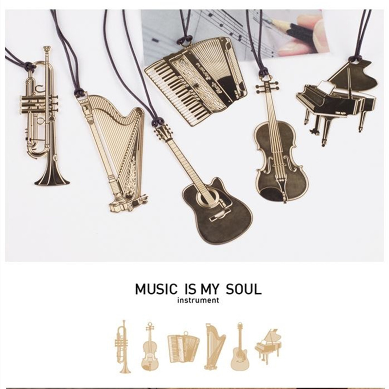 Marcapáginas de Metal para mús - Musical Instrument Veena reseña y precio