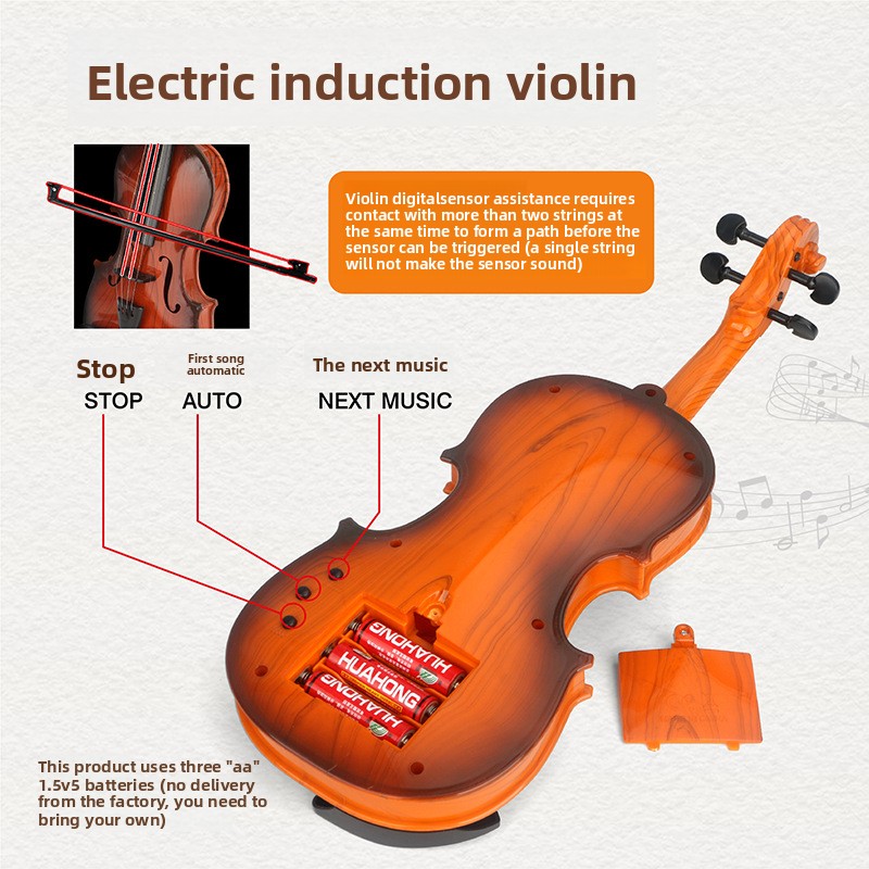 Juguetes de violín acústico, c - Musical Instrument Veena reseña y precio