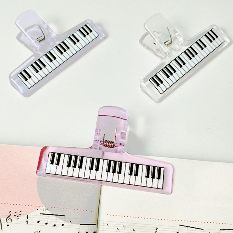 Clip acrílico transparente con - Musical Instruments List reseña y precio