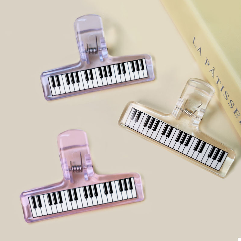 Clip acrílico transparente con - Musical Instruments List reseña y precio